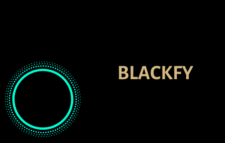 Blackfy :: Dark Reader for Chrome. Apply dark theme & night mode on all websites with Blackfy.